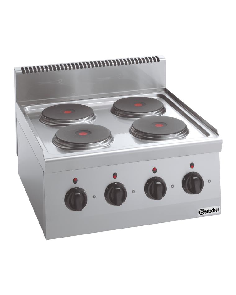 Poêle - 4 Foyers - Fonte - Bartscher - 131734