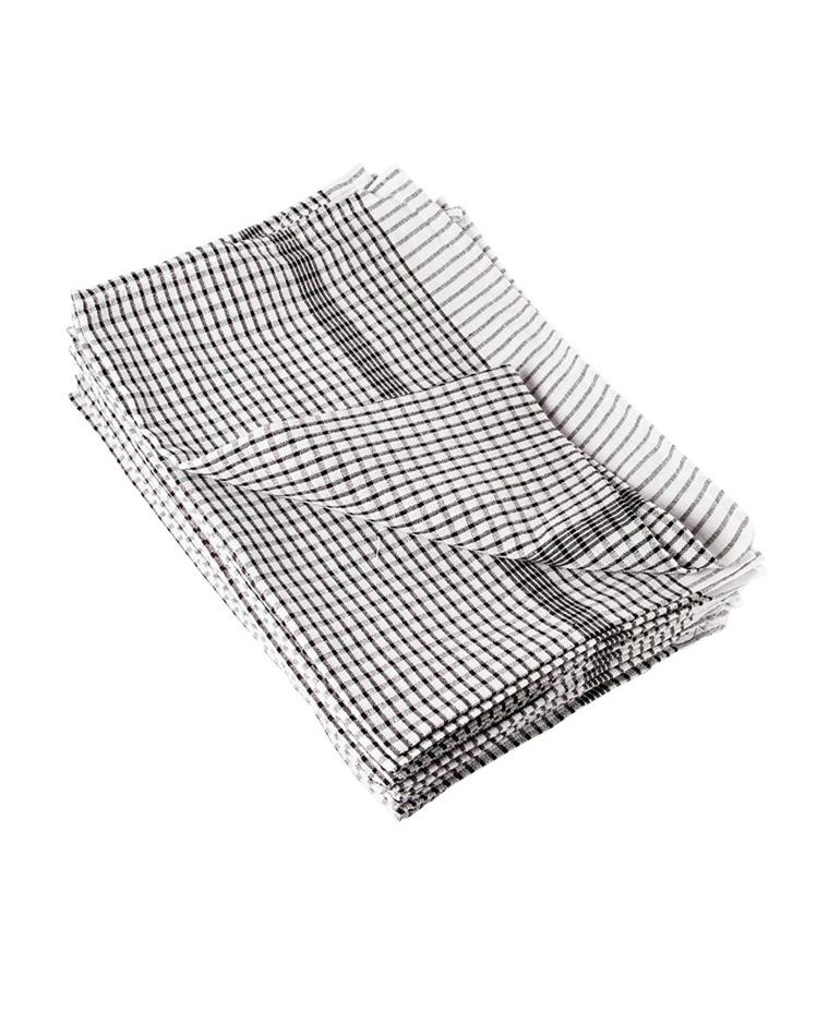 Torchon - 10 pièces - Noir - 76,2 x 50,8 CM - Coton/Polyester - Vogue - CC597