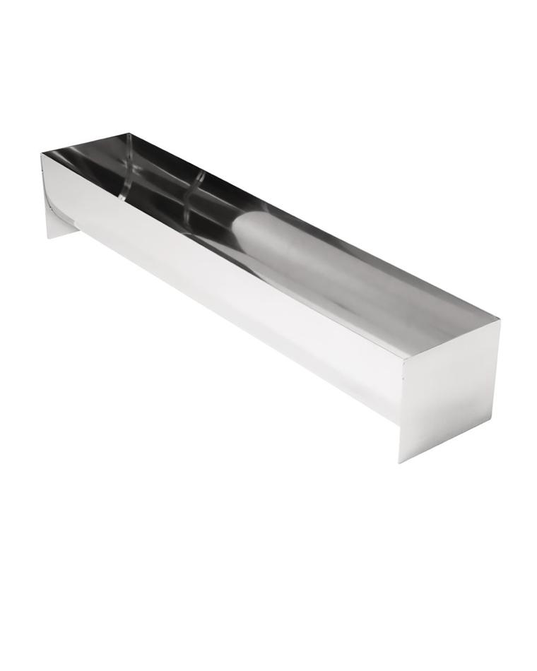 Moule à pâté et terrine - Forme U - 3 Litres - H 9 x 10 x 50 CM - Inox - Vogue - E581