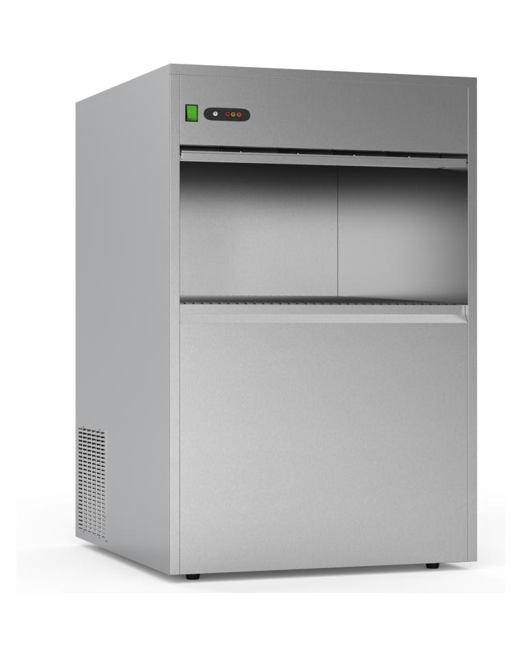 Machine à glaçons - 50 kg / 24h - Glaçons creux - Refroidi par air - G-Line