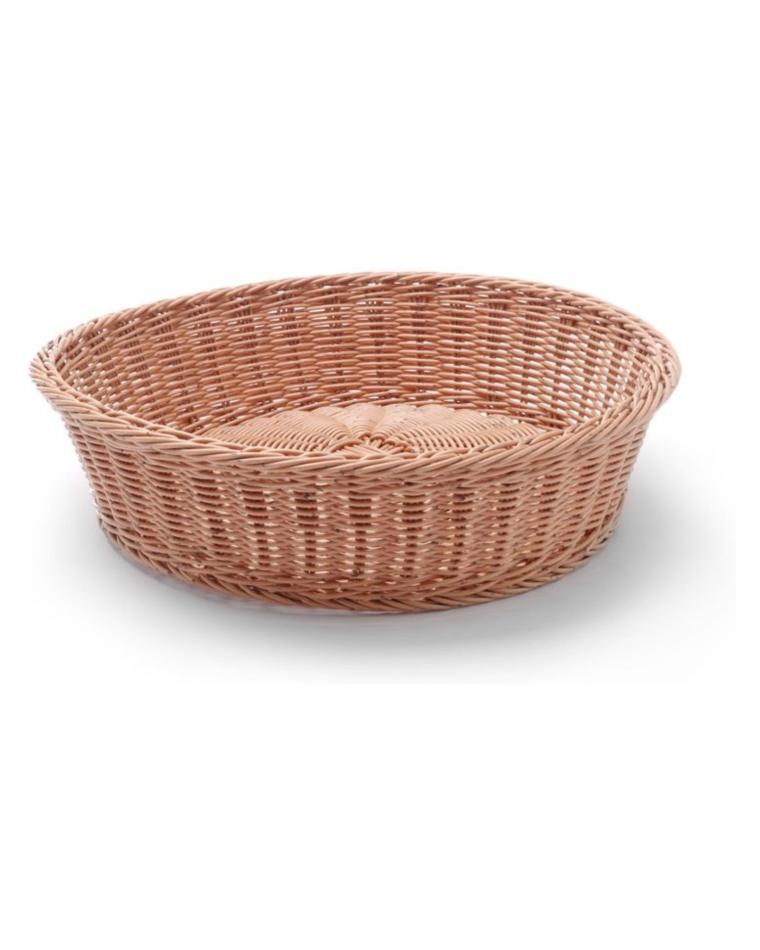 Corbeille à pain - Ronde - Marron - Hendi - 426999