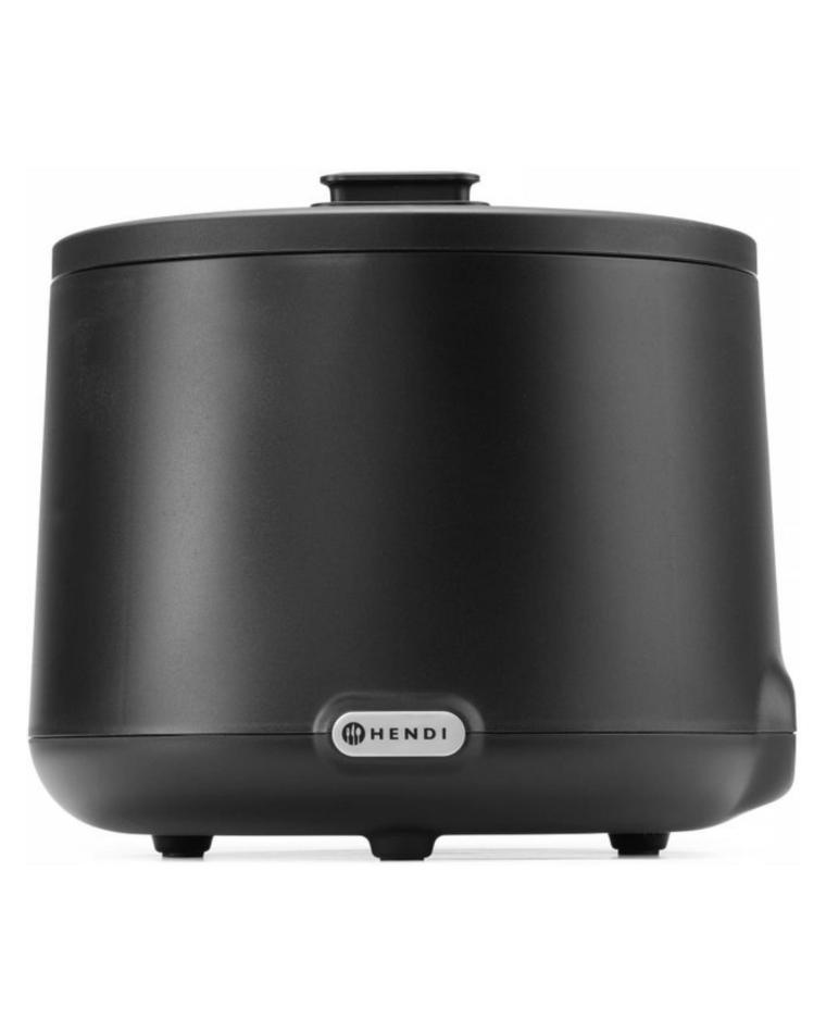 Marmite à soupe Hendi Uniq - 8 Litres - Ø36,5 x H 32,5 CM - Noir