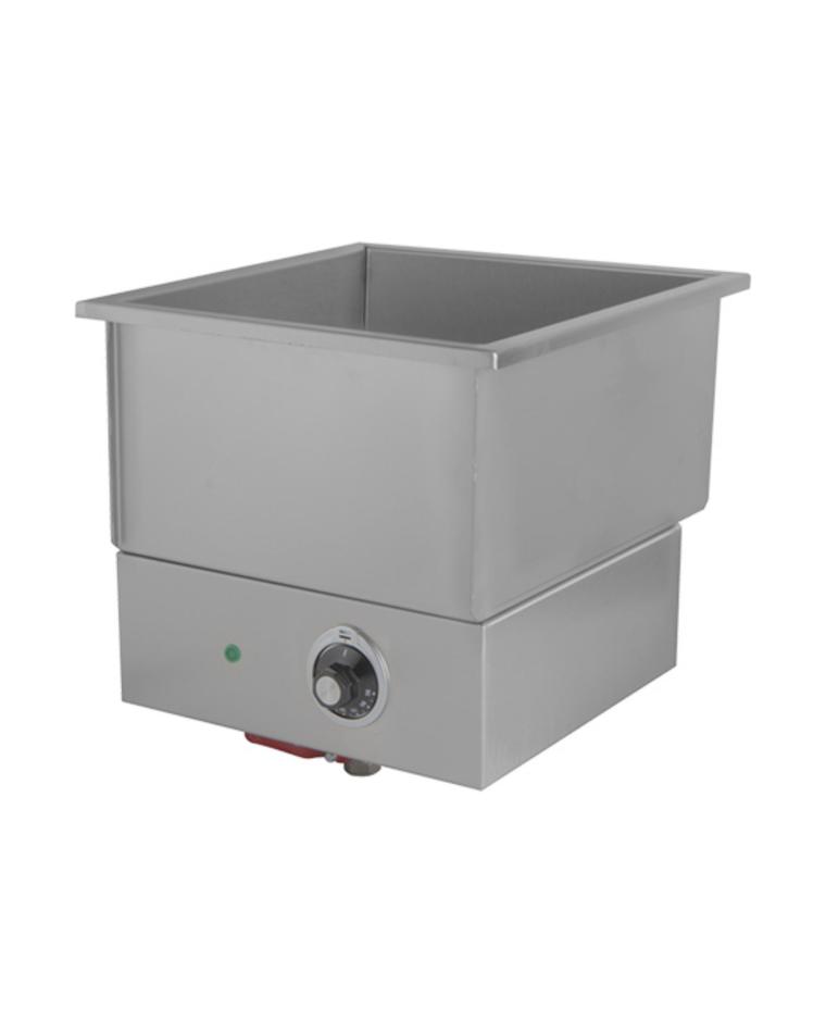 Bain Marie - H 30 x 34,5 x 37,6 CM - 10 KG - 220 - 240 V - 2000 W - Inox - Mach - 899101