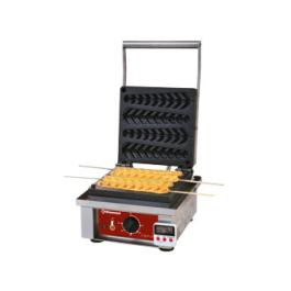 Gaufrier - Simple - Gaufres sur bâtonnets - 4 pièces - 230V - Diamant - GE-4X/EN