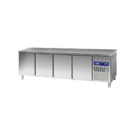 Etabli réfrigéré - 4 portes - 760 Litres - H 90 x 254,2 x 80 CM - Moteur droit - Diamant - DP255/PC-R2