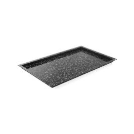 Récipient gastronorme émaillé - Acier inoxydable - 53 x 32,5 x (H) 2 cm - Hendi - 890257