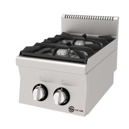 Kooktafel - 2 Pitten - Gas - RVS - B 40 CM - G600 Line - G-Line