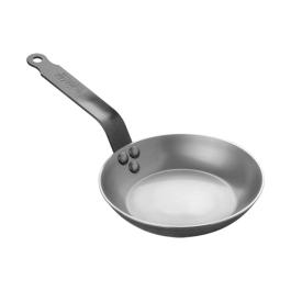 Poêle lyonnaise - H 3 CM - 0.89 KG - Ø17.7 CM - Tôle d'acier - Acheteur - 001001