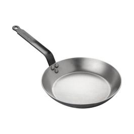 Poêle lyonnaise - H 3,5 CM - 1,31 KG - Ø22,5 CM - Plaque d'acier - Acheteur - 001004