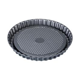 Plat à tarte - H 3,2 CM - 0,258 KG - Ø28 CM - Acier - Gris - +0°C / +230°C - Westmark - 016215