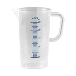 Gobelet de mesure - H 12 CM - 0.04 KG - Ø7.4 CM - Polypropylène - Transparent - 0.25 Litre - 027022