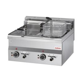 Friteuse - H 28 x 60 x 60 CM - 26 KG - 380 - 415 - Zonder - Stekker V - 15000 W - RVS - 10 Liter - Elektrisch - Modular - 316655
