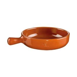Casserole - H 4.5 CM - 0.55 KG - Ø17 CM - Aardewerk - Terracotta - 0.6 Liter - Regas - 540141