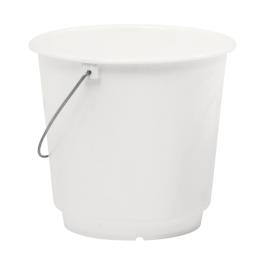 Seau - H 30.5 CM - 0.683 KG - Ø34 CM - Polypropylène - Blanc - 15 Litre - Denox - 600022