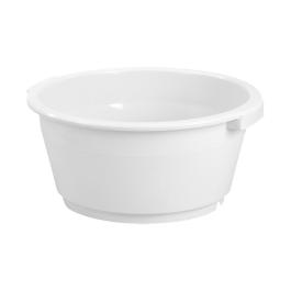 Restbak - H 20.5 CM - 0.625 KG - Ø44 CM - Polypropyleen - Wit - 20 Liter - Denox - 600042