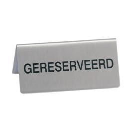 Tafelbord - H 4.5 x 10 CM - 0.06 KG - RVS - 705060