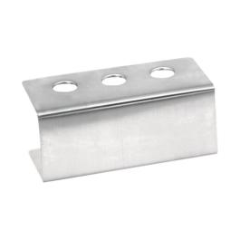 Standaard - H 9 x 20 x 9.5 CM - 0.33 KG - RVS - 705403