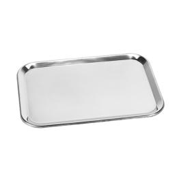 Serveerplateau - H 1 x 32 x 23 CM - 0.417 KG - RVS 18/10 - 812001