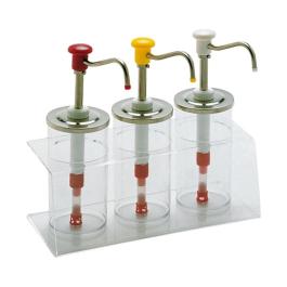 Barre à sauce - H 27 x 39 x 18 CM - 0,1 KG - Plastique - 0,95 Litre - Hovicon - 865035