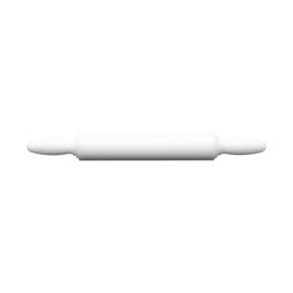Deegroller - 28 CM - 0.93 KG - Ø6 CM - Kunststof - Wit - 882030