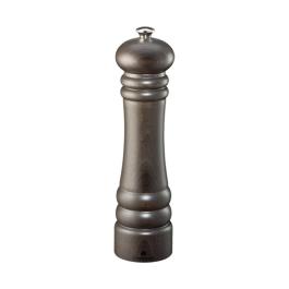 Moulin à Poivre - H 24 CM - 0,28 KG - Ø6,2 CM - Bois de Hêtre - Foncé - Zassenhaus - 892003