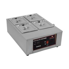 Réchaud Chocolat - H 17,8 x 35,9 x 48,9 CM - 8 KG - 220 - 240 V - 1000 W - Inox - +20°C à 90°C - Caterchef