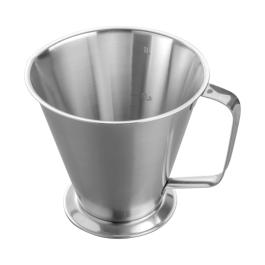 Gobelet de mesure - 0,246 KG - acier inoxydable 18/08 - 0,5 litre - 055011
