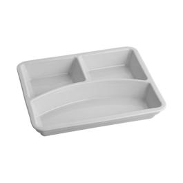 Assiette - H 3.5 x 23 x 17.5 CM - 0.75 KG - Porcelaine - Blanc - 235213