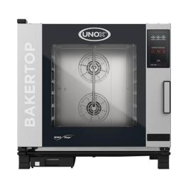 Bakertop Mindone - H 84.3 x 86 x 96.7 CM - 102 KG - 380 - 415 - Zonder - Stekker V - 14000 W - RVS - +30°C / +260°C - Unox - 596430