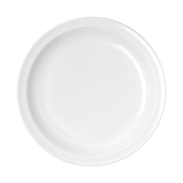Bord - 0.175 KG - Ø23.5 CM - Melamine - Wit - WACA - 937928