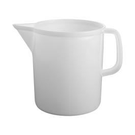 Gobelet de mesure - H 18 CM - 0.6 KG - Ø15 CM - Polyéthylène - Blanc - 3 Litre - 956041