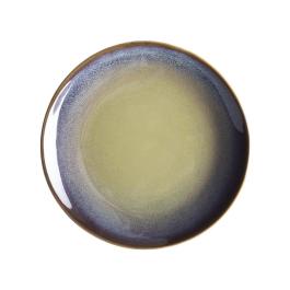 Assiette - 6 pièces - Violet - Grès - Ø 20.5 CM - Olympia