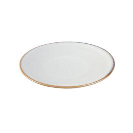 Assiette - 6 pièces - Gris - Porcelaine - Ø 23 x H 2.7 CM - Olympia