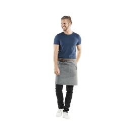 Tablier Forene Denim - Unisexe - Gris - Coton - Chaud Devant