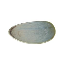 Assiette - 6 pièces - Bleu - Porcelaine - Ø 25 x H 2.5 CM - Olympia