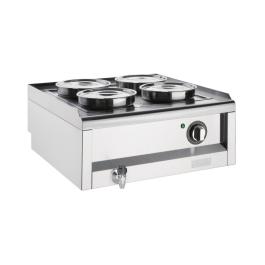 Bain Marie - acier inoxydable - 220-240V - Buffalo