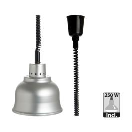 Hotte aspirante - réglable en hauteur - H 22 CM - Silver - 250 W - 220-240V - Caterchef