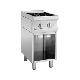 Cuisinière - 2 Foyers - Céramique - Bartscher - 287410