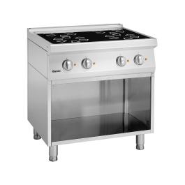 Cuisinière - 4 Foyers - Céramique - Bartscher - 287420