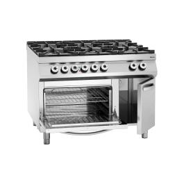 Cuisinière à gaz - Four électrique - 6 feux - Bartscher - 2952481