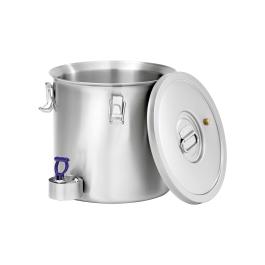 Thermoscontainer - 20 Liter - Aftapkraan - RVS - Bartscher - 100085