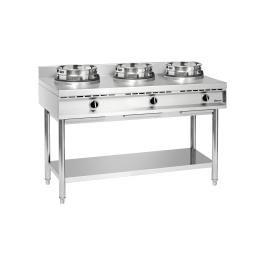 Wok gasfornuis - 3 Branders - Bartscher - 1053103
