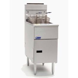 Friteuse à gaz - Propane - H 117 x 40 x 88 CM - Version belge - Pitco - SG14S