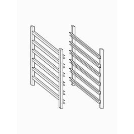 Jeu de guides pour train d'atterrissage - 1700 Line - 4 x 1/1 GN - Diamant - A17/GD1/1-N