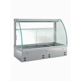 Vitrine chauffante - Ventilée - Avec humidificateur - 3 x 1/1 GN - Diamant - DPA/CVV12