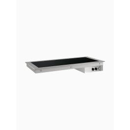 Elément pour plaque de cuisson vitrocéramique - 3 x 1/1 GN - Inox - Diamant - DPA/PVV12