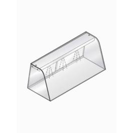Vitrine - 108.7 x 68.4 x 46 CM - Met verlichtingselement - Gesloten - Schuifdeuren - Diamond - DPA/SP12
