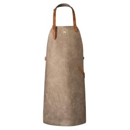 Tablier en cuir - Gris authentique - G-Line