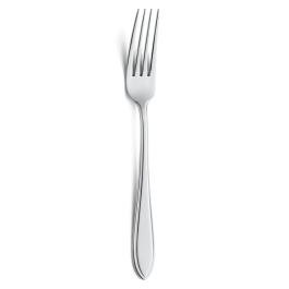 Fourchette de table - Point Filet - 12 pièces - 21 CM - Argenté - RVS - Amefa - 090000B000320