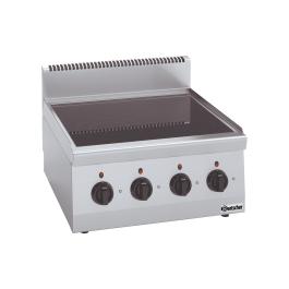 Cuisinière - 4 Foyers - Céramique - Bartscher - 131850
